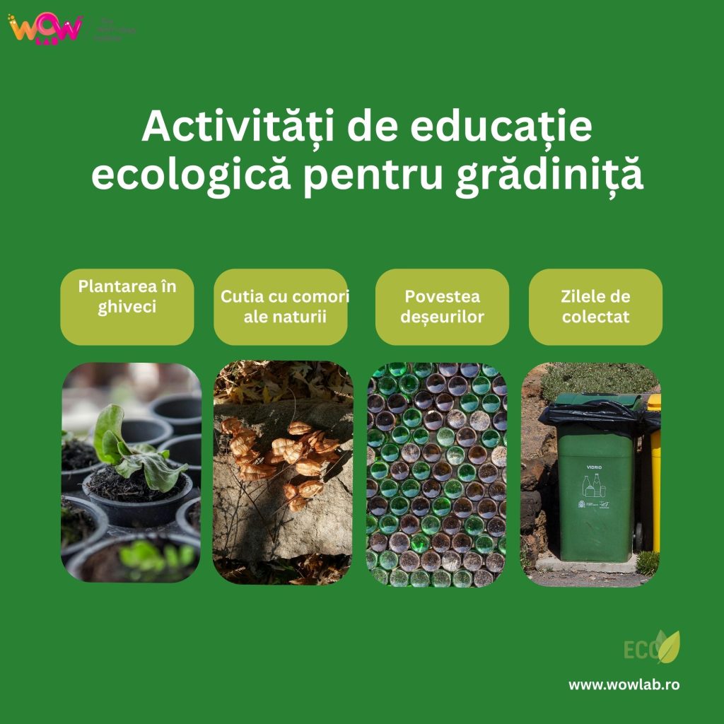 vizual cu activitati ecologice gradinita