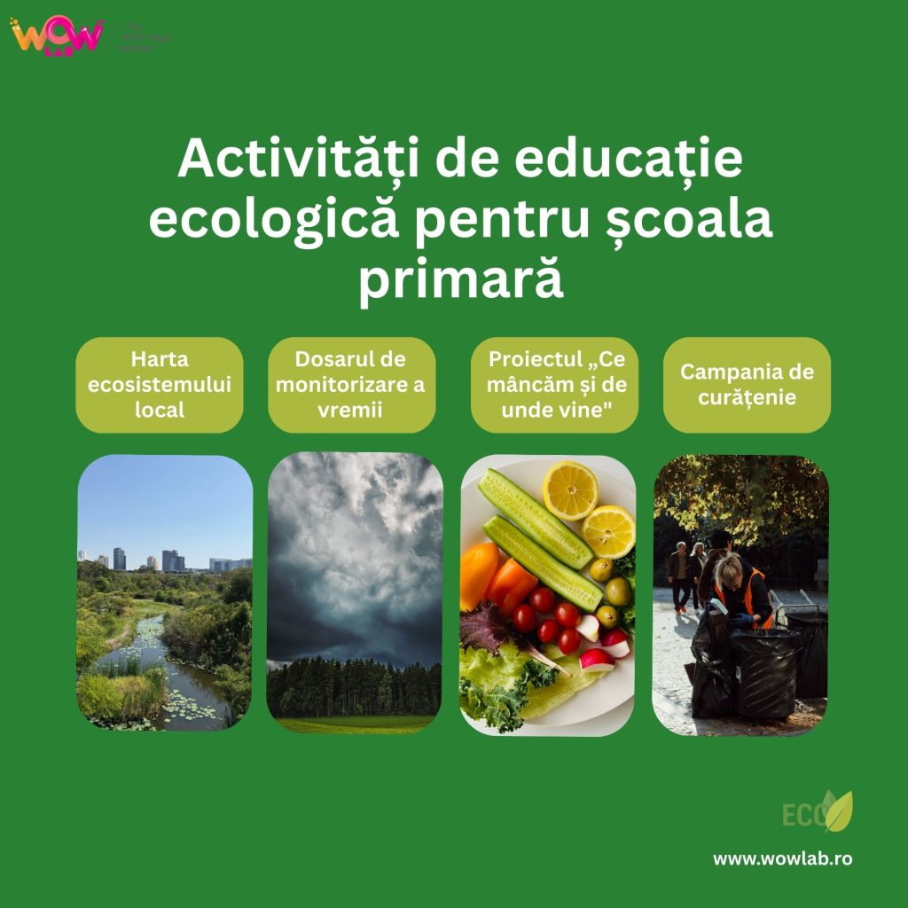 imagine cu activitati educatie ecologica scoala primara