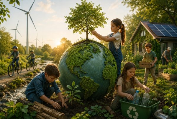 copii care au activitati ecologice